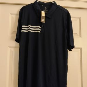 BNWT Adidas Navy/White Polo 2xl